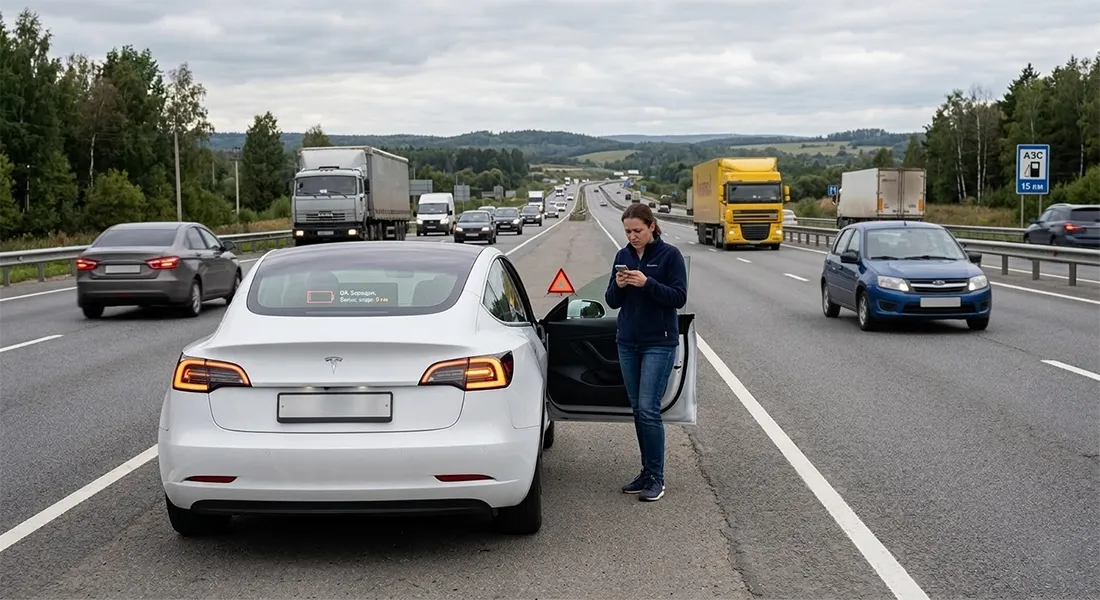 Запас хода электромобилей