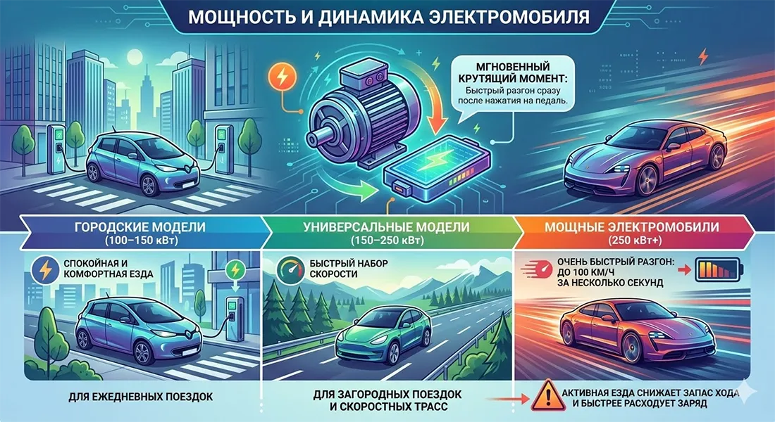 Устройство электромобиля