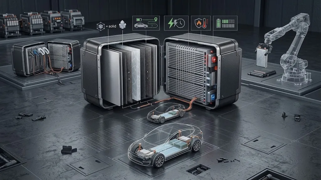 Твердотельные батареи в элекромашинах